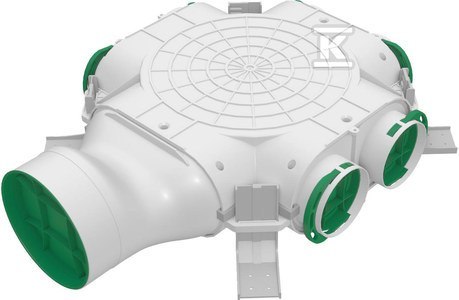 SKRZYNKA ROZDZIELCZA BOCZNA FI 125-6X75 SKRZYNKA ROZDZIELCZA BOCZNA FI 125-6X75