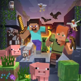 Puzzle 3x49 elementów minecraft