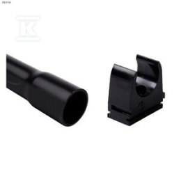 RURA CZARNA UV Z KIELI.1520+ 3 UCHWYTY