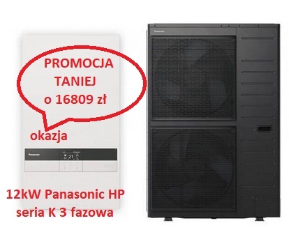12kW Panasonic seria K 3 fazowa Pompa Ciepła KIT-WC12K9E8 WH-SDC12K9E8 WH-UDZ12KE8 HIGH-PERFORMANCE 12kW Panasonic seria K 3 fazowa Pompa Ciepła KIT-WC12K9E8 WH-SDC12K9E8 WH-UDZ12KE8 HIGH-PERFORMANCE