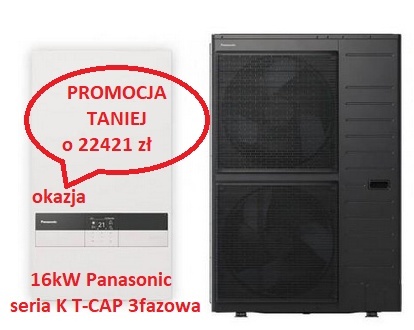 16kW Panasonic seria K T-CAP 3fazowa Pompa ciepła SPLIT KIT-WXC16K9E8 jw WH-SXC16K9E8 jz WH-UXZ16KE8 16kW Panasonic seria K T-CAP 3fazowa Pompa ciepła SPLIT KIT-WXC16K9E8 jw WH-SXC16K9E8 jz WH-UXZ16KE8
