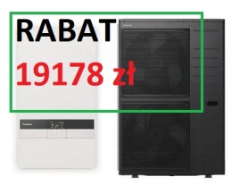 12kW Panasonic seria K T-CAP 3 fazowa Pompa ciepła SPLIT KIT-WXC12K9E8 jw WH-SXC12K9E8 jz WH-UXZ12KE5