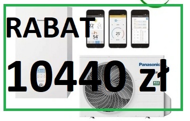 5kW POMPA CIEPŁA SPLIT Panasonic seria J- Aquarea 1-fazowa | KIT-WC05J3E5-SM