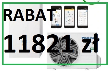 7kW POMPA CIEPŁA SPLIT Panasonic seria -J Aquarea 1-fazowa KIT-WC07J3E5-SM