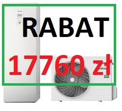 9kW POMPA CIEPŁA all-in-one Panasonic seria J- Aquarea 1-fazowa | KIT-ADC7JE5-SM