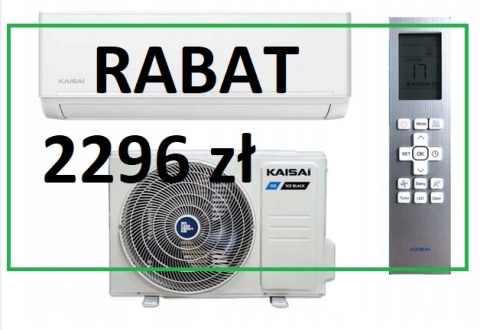 Klimatyzacja Kaisai ICE 5,3kW chłodzenie /5,6kW grzanie