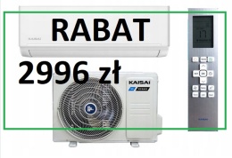 Klimatyzacja Kaisai ICE 7kW chłodzenie /7,3kW grzanie