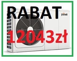 14 kW Ferroli Omnia M Pompa ciepła monoblok A+++ POMPA CIEPŁA OMNIA M 3.2 HI9 14T (380V)