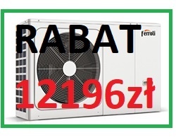 16 kW Ferroli Omnia M Pompa ciepła monoblok A+++ POMPA CIEPŁA OMNIA M 3.2 HI9 16T (380V)