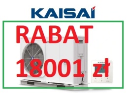 12 kW Pompa ciepła Kaisai KHC-12RY3 MONOBLOK KHC-12RY3-B