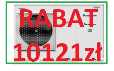 7kW Panasonic MONOBLOK R32 1-fazowa WH-MDC07J3E5