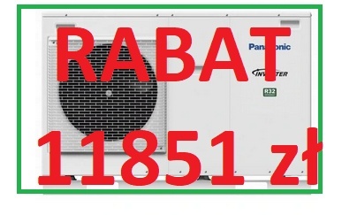 9kW Panasonic MONOBLOK R32 1-fazowa WH-MDC09J3E5