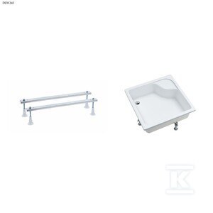 BRODZ.DORIS 90X90 GŁ.28CM+NÓŻKI/STELA