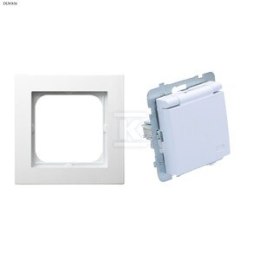 GN.1-KR.Z/U IP44 BI. WI.+R.1-KR.BIAŁY A