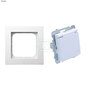 GN.1-KR.Z/U IP44 BI. WI.+R.1-KR.BIAŁY A