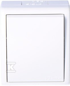 ŁĄCZ.POJED.N/T IP54 AQUARIUS BIAŁY