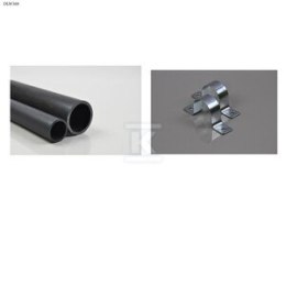 RURA ODGROM.20/14 +ZŁĄCZKA+UCHWYT UDR