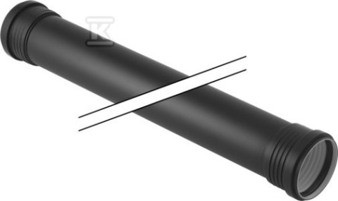 RURA SILENT-PP HT 110X3000 2-KIEL.CZARNA