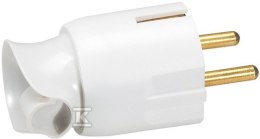 WTYCZKA 2P+Z 16A BIAŁA OBROTOWA