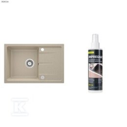 ZLEW LEDA PIASK.1K Z/O+IMPREG.200 ML