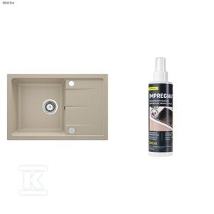 ZLEW LEDA PIASK.1K Z/O+IMPREG.200 ML