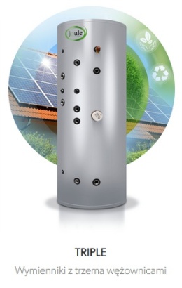 400L 3 wężownice CWU bufor wymiennik