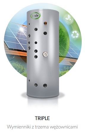 500L 3 wężownice CWU bufor wymiennik