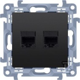 GN.2-KR.KOM.RJ45 KAT6+RAM.CZARNY SIMON10