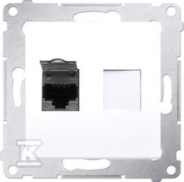 GN.KOMP.RJ45 K6E PRZ+RAM.IP44 BI.SIMON54