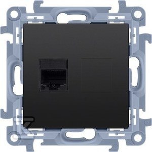 GN.KOMP.RJ45 KAT5E+RAM. CZARNY SIMON10