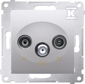 GN.RTV-SAT KOŃC+RAM.IP44 SR.MAT SIMON54