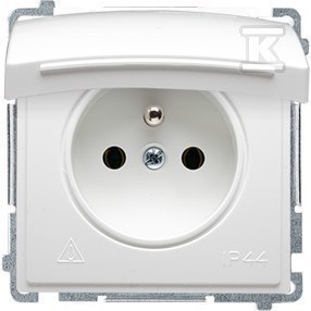 GN.Z/U IP44 BIA.PRZE.STYK.+RAM.BIAŁA