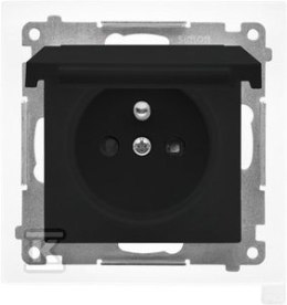 GN.Z/U IP44+RAM.LINE CZARNY MAT SIMON55