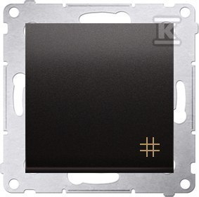 ŁĄCZ.KRZYŻ.+RAM.IP20/44 ANTRACYT SIMO