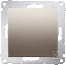 ŁĄCZ.POJ.+RAM.IP20/44 ZŁOTY MAT SIMON