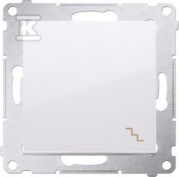 ŁĄCZ.SCH.16A+RAM.GIPS/IP44 BIAŁA SIMO