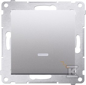 ŁĄCZ.SCH.POŚ.+RAM.IP44 SR.MAT SIMON54