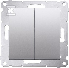 ŁĄCZ.ŚW.IP44+RAM.IP20/44 SR.MAT SIMON