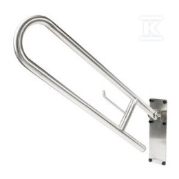 PORĘCZ UCHYLNA 600MM STAL SZLACHETNA MA