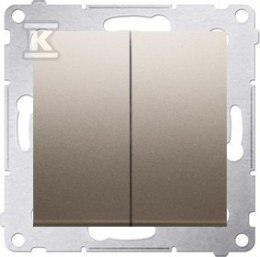 PRZ.PODW.+RAM.IP20/44 ZŁOTY MAT SIMON54