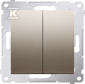 PRZ.PODW.+RAM.IP20/44 ZŁOTY MAT SIMON54