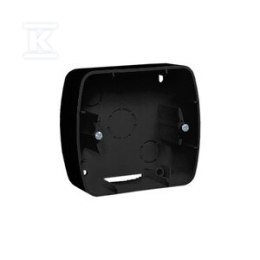 PRZ.ŚWIATŁO+PUSZ.N/T IP20 CZARNY AKORD