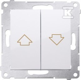 PRZ.ŻALUZ BLOK.ELEK.+RAM.IP44 BI.SIMON5