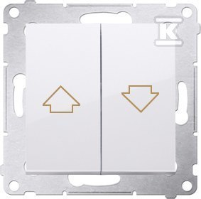 PRZ.ŻALUZ BLOK.ELEK.+RAM.IP44 BI.SIMON5