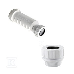 SYFON HEPVO PP DN40 WT40 Z ADAPTEREM