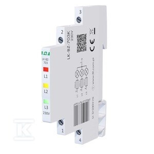 LK-BZ-703K LAMP. 1/3S 3XLED - 3 KOLORY LK-BZ-703K LAMP. 1/3S 3XLED - 3 KOLORY