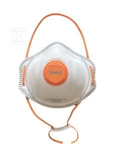 PÓŁMASKA PROF FFP3 Z ZAWOREM 5 SZT.