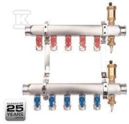 ROZDZIELACZ MINI BASE INOX K2-4 G1-G1/2
