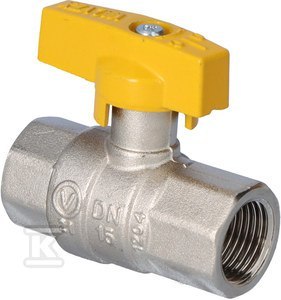 ZAWÓR KULOWY GAZOWY MT 1/2" NIKL. ZAWÓR KULOWY GAZOWY MT 1/2" NIKL.