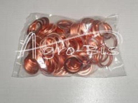 Podkładka uszczelka miedziana FI-18x22 KN 6-51 DIN7603A Podkładka uszczelka miedziana FI-18x22 KN 6-51 DIN7603A